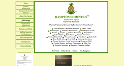 Desktop Screenshot of hamptondomestics.com